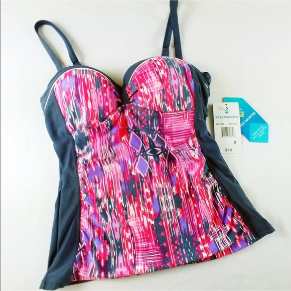 COPY - Free Country Swimwear Top - Picture 2 of 4